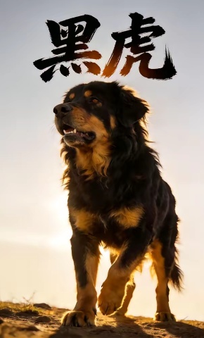 短剧《黑虎》海报