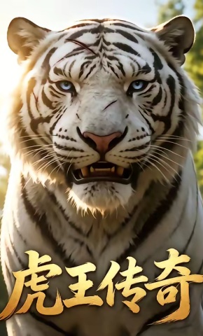 短剧《虎王传奇》海报