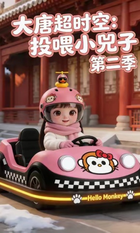 短剧《大唐超时空：投喂小兕子第二季》海报