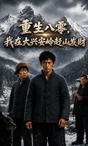 短剧《重生八零，我在大兴安岭赶山发财》海报