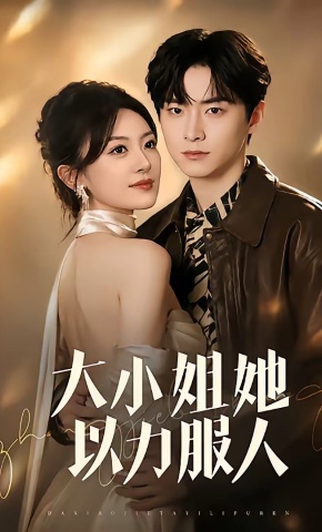 短剧《大小姐她以力服人》海报