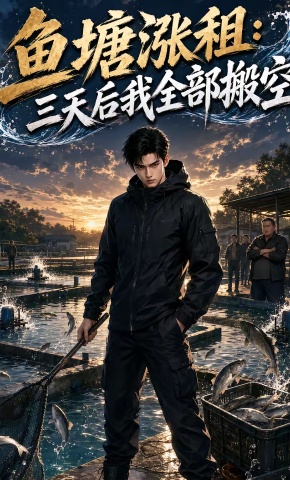 短剧《鱼塘涨租：三天后我全部搬空》海报