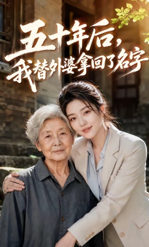 短剧《五十年后，我替外婆拿回了名字》海报