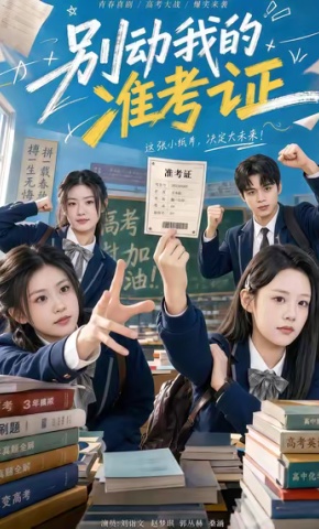 短剧《别动我的准考证》海报