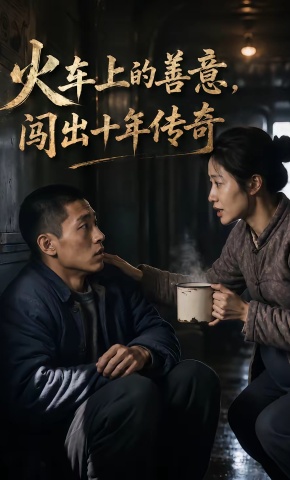 短剧《火车上的善意，闯出十年传奇》海报