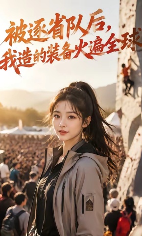 短剧《被逐省队后，我造的装备火遍全球》海报