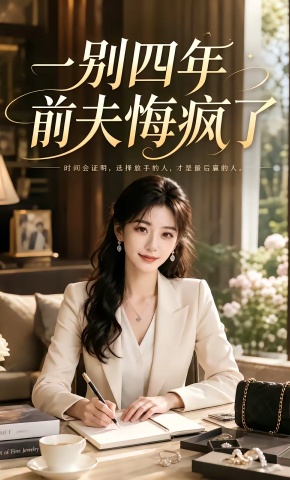 短剧《一别四年，前夫悔疯了》海报