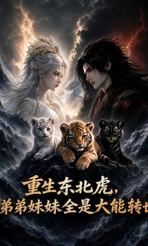 短剧《重生东北虎，弟弟妹妹全是大能转世》海报