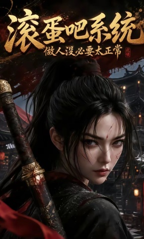 短剧《滚蛋吧系统，做人没必要太正常》海报