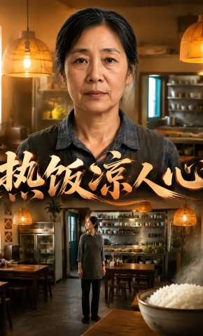短剧《热饭凉人心》海报