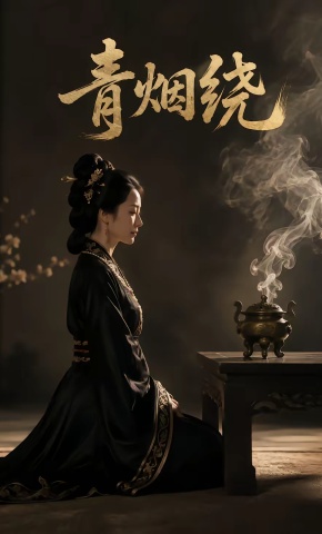 短剧《青烟绕》海报
