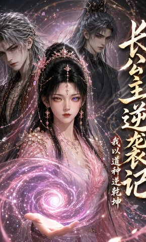 短剧《长公主逆袭记：我以道种逆乾坤》海报