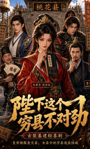 短剧《陛下这个穷县不对劲》海报