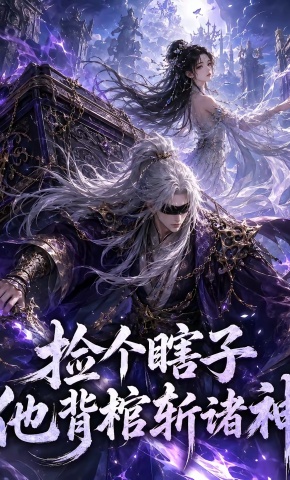 短剧《捡个瞎子他背棺斩诸神》海报