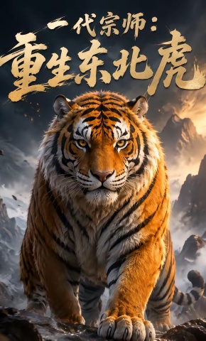短剧《一代宗师：重生东北虎》海报