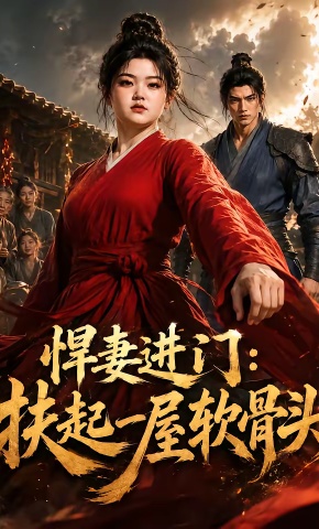 短剧《悍妻进门：扶起一屋软骨头》海报