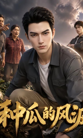 短剧《种瓜的风波》海报
