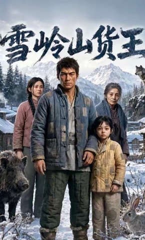 短剧《雪岭山货王》海报
