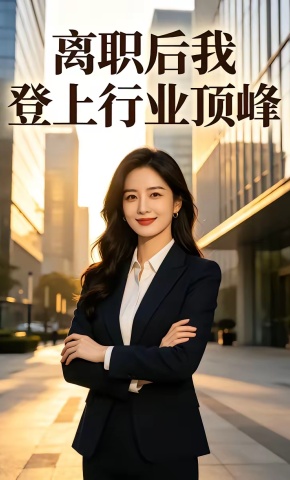 短剧《离职后我登上行业顶峰》海报