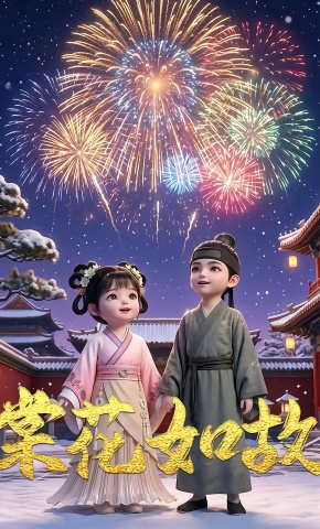 短剧《棠花如故》海报