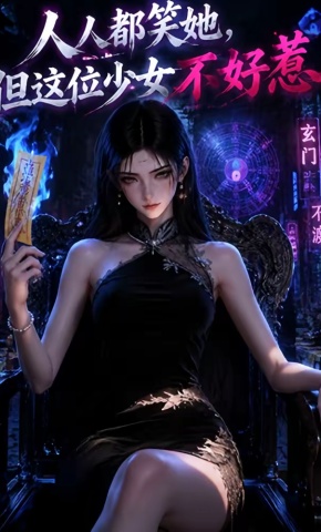 短剧《人人都笑她，但这位少女不好惹》海报