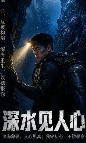 短剧《深水见人心》海报