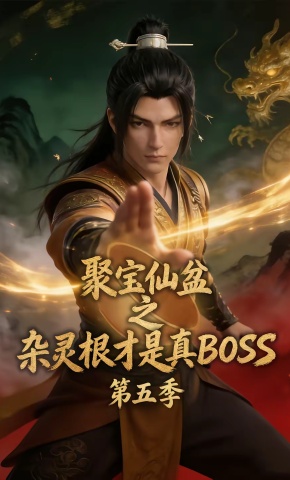 短剧《聚宝仙盆之杂灵根才是真BOSS第五季》海报