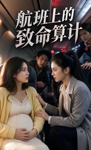 短剧《航班上的致命算计》海报