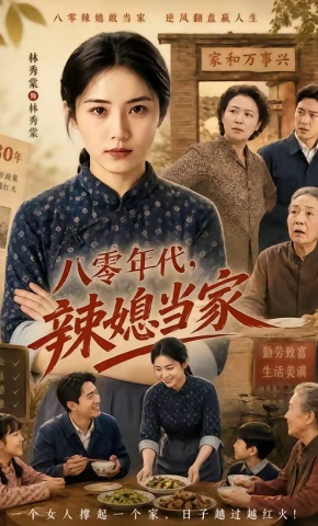 短剧《八零年代，辣媳当家》海报
