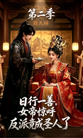 短剧《日行一善，女帝惊呼反派竟成圣人了第二季》海报