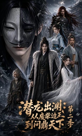 短剧《潜龙出渊：从废柴边王到问鼎天下第二季》海报