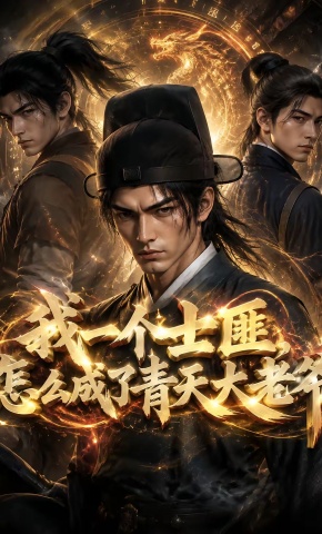 短剧《我一个士匪，怎么成了青天大老爷》海报