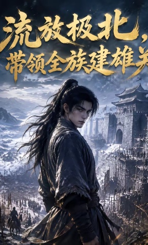 短剧《流放极北，带领全族建雄关》海报