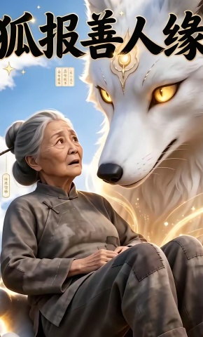 短剧《狐报善人缘》海报