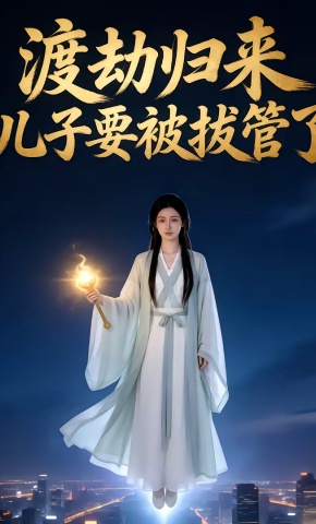 短剧《渡劫归来，儿子要被拔管了》海报