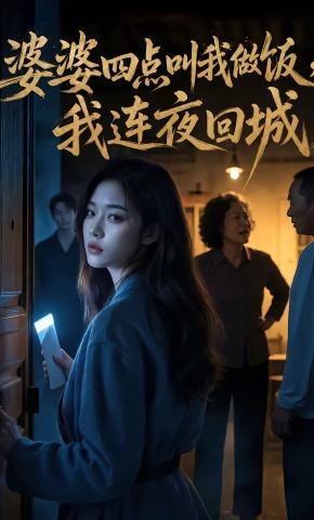 短剧《婆婆四点叫我做饭，我连夜回城》海报