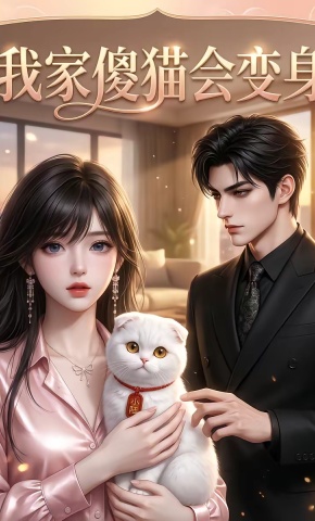 短剧《我家傻猫会变身》海报