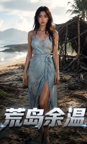 短剧《荒岛余温》海报