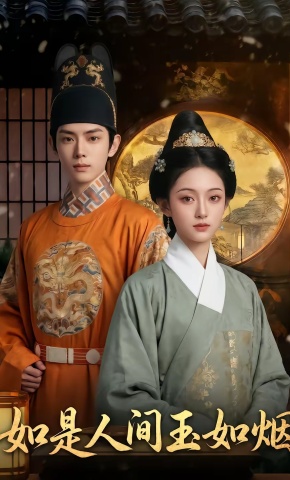 短剧《如是人间玉如烟》海报
