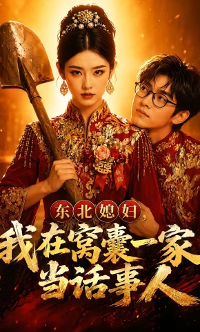 短剧《东北媳妇，我在窝囊一家当话事人》海报