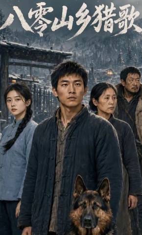 短剧《八零山乡猎歌》海报