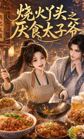 短剧《烧火丫头之厌食太子爷》海报