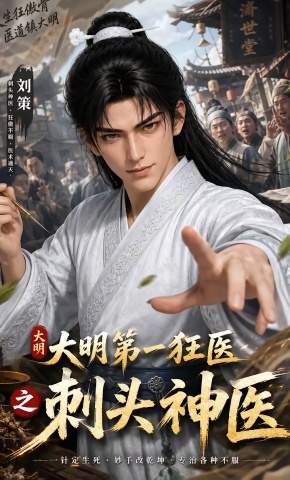 短剧《大明第一狂医之刺头神医》海报