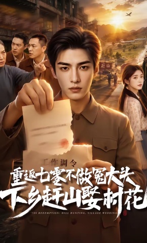 短剧《重返七零不做冤大头，下乡赶山娶村花》海报