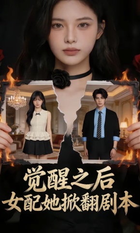 短剧《觉醒之后，女配她掀翻剧本》海报