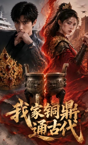 短剧《我家铜鼎通古代》海报