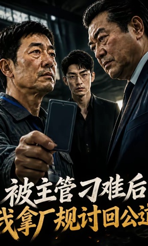 短剧《被主管刁难后，我拿厂规讨回公道》海报