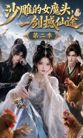 短剧《沙雕的女魔头，一剑撼仙途第二季》海报