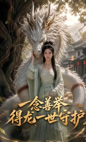 短剧《一念善举得龙一世守护》海报