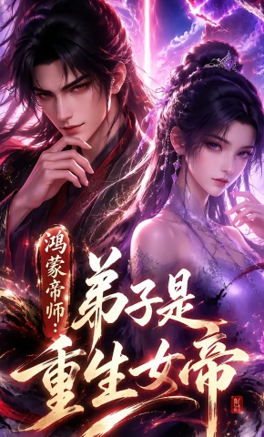 短剧《鸿蒙帝师：弟子是重生女帝》海报